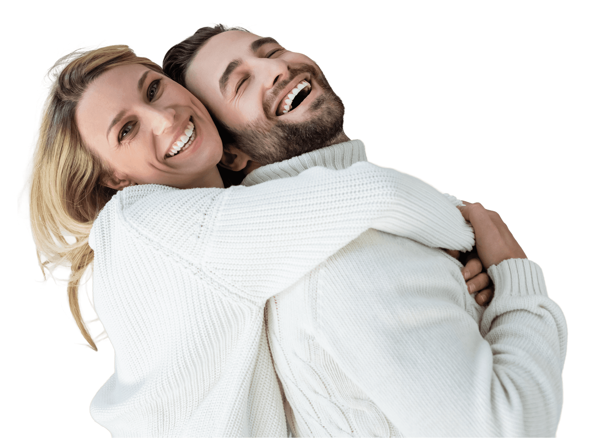 Familia feliz protegida con Hofix